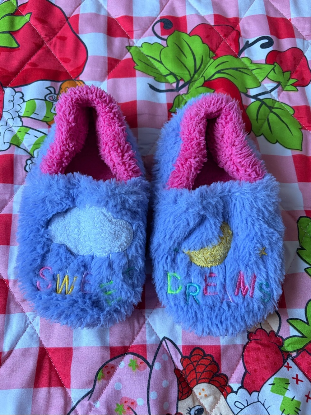 Fuzzy Slippers - Picture 2 of 4
